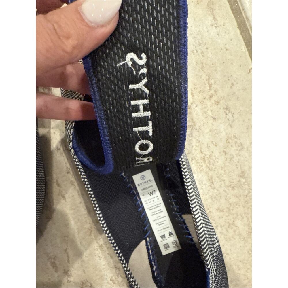 Rothys The Point Ii Pointed Toe Flat Size 7 - image 5